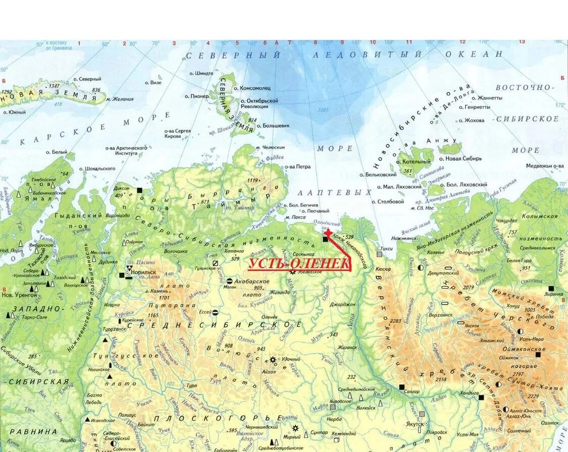 Крупные города севера россии. Колымская низменность равнина на карте. Колымская равнина на карте России.
