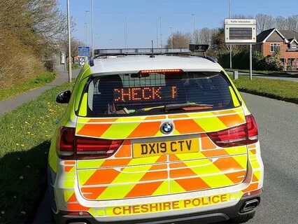 The police stopped cars on the