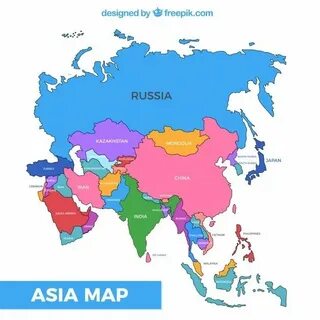 Азия и страны в ней