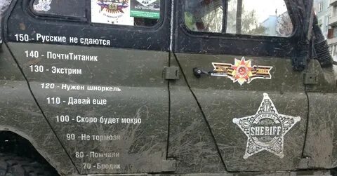 Надписи на бортах