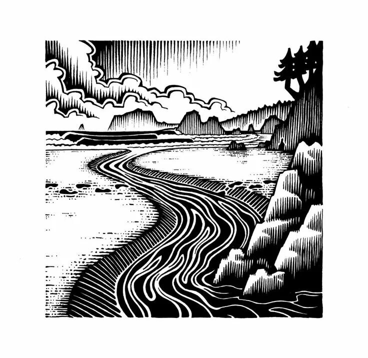 Гравюра, линогравюра, ксилография, офорт,эстамп. Гравюра река. Гравюра река. Алларт ван хорн 17 век амстердам. Река на офорте.