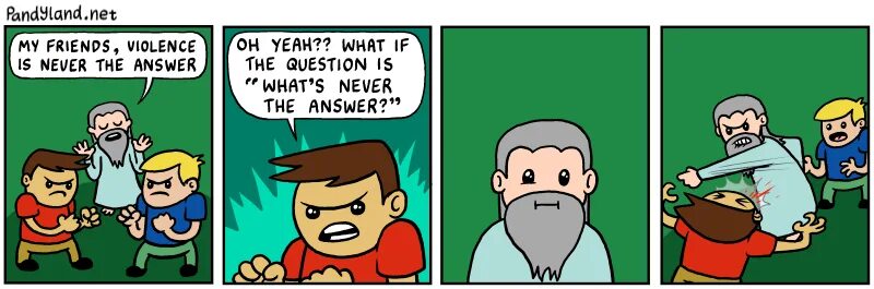 Ask he knows the answer