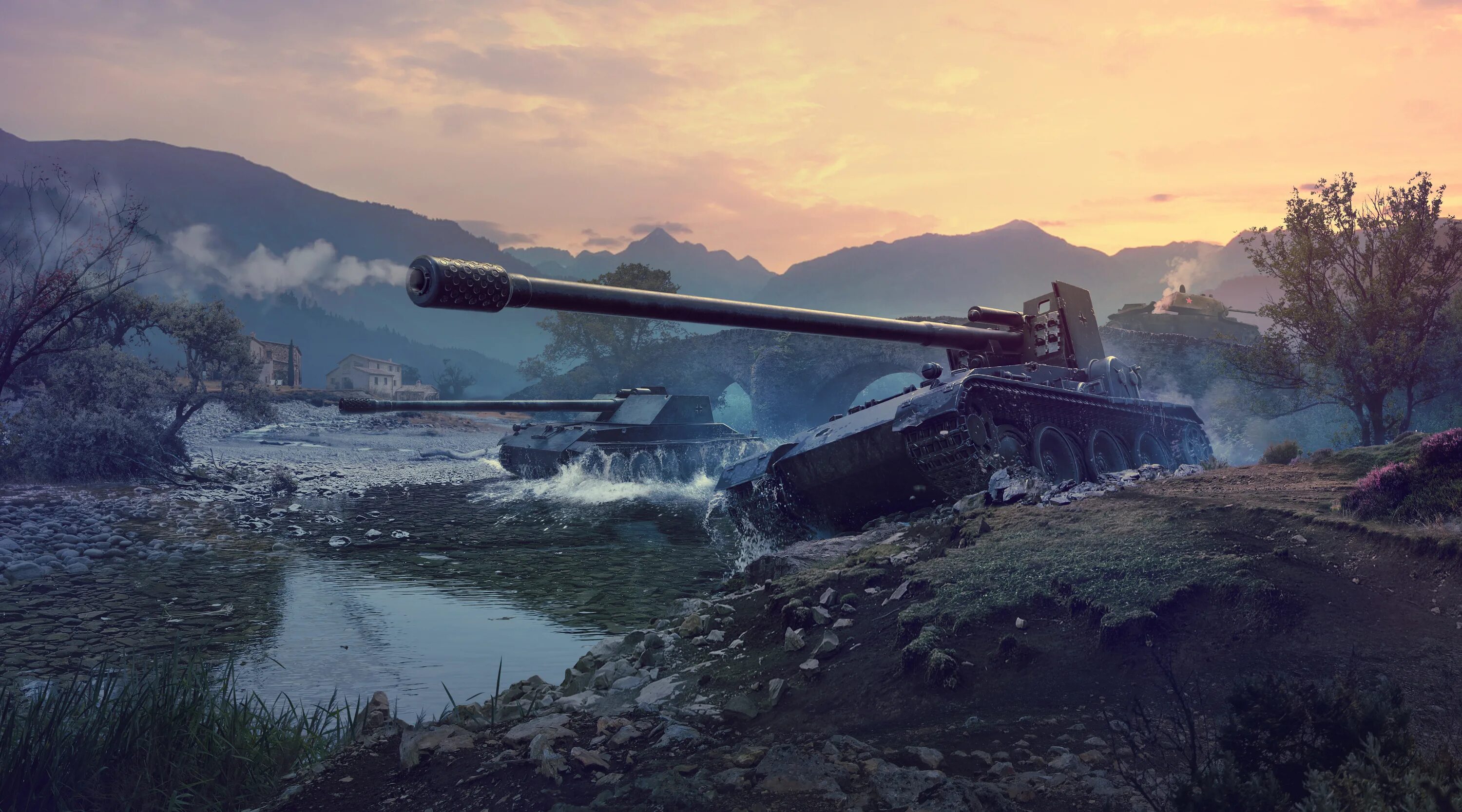 Вот блиц не работает. Гриль 15 блиц. World of Tanks Blitz Grille 15. Танк Grille 15 World of Tanks.