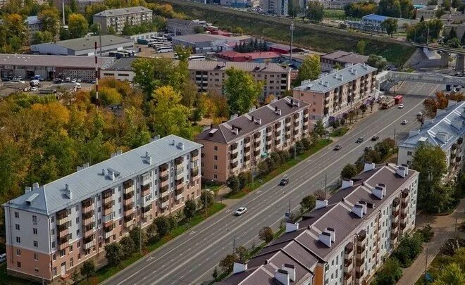 Улицы в приволжском районе казань