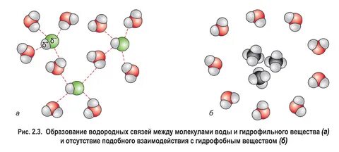 Химические взаимодействия между молекулами