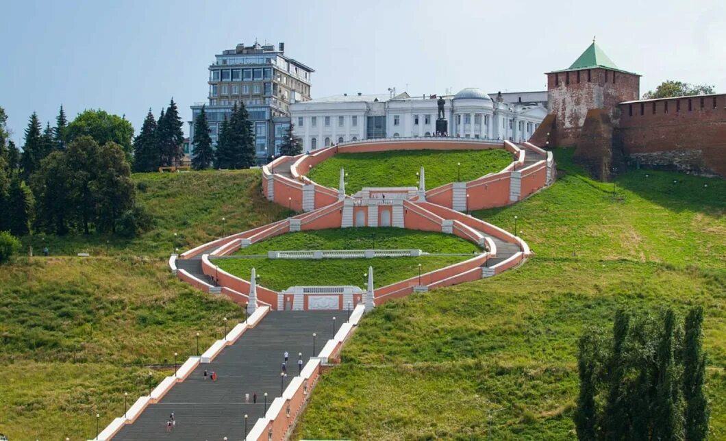 Нижний новгород набережная чкаловская лестница. Нижегородский Кремль Чкаловская лестница. Нижневолжская набережная и Чкаловская лестница. Чкаловская лестница Нижний Новгород. Чкаловская лестница Нижний Новгород 2022.