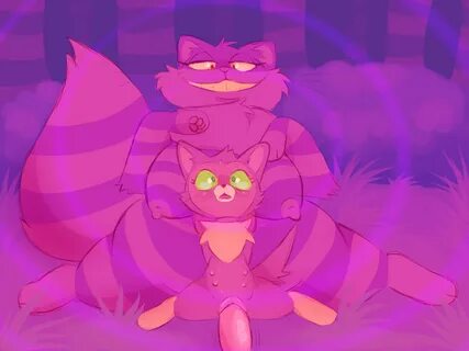 cheshire cat, alice in wonderland, hi res, purple theme, rule 63, 2022, ant...