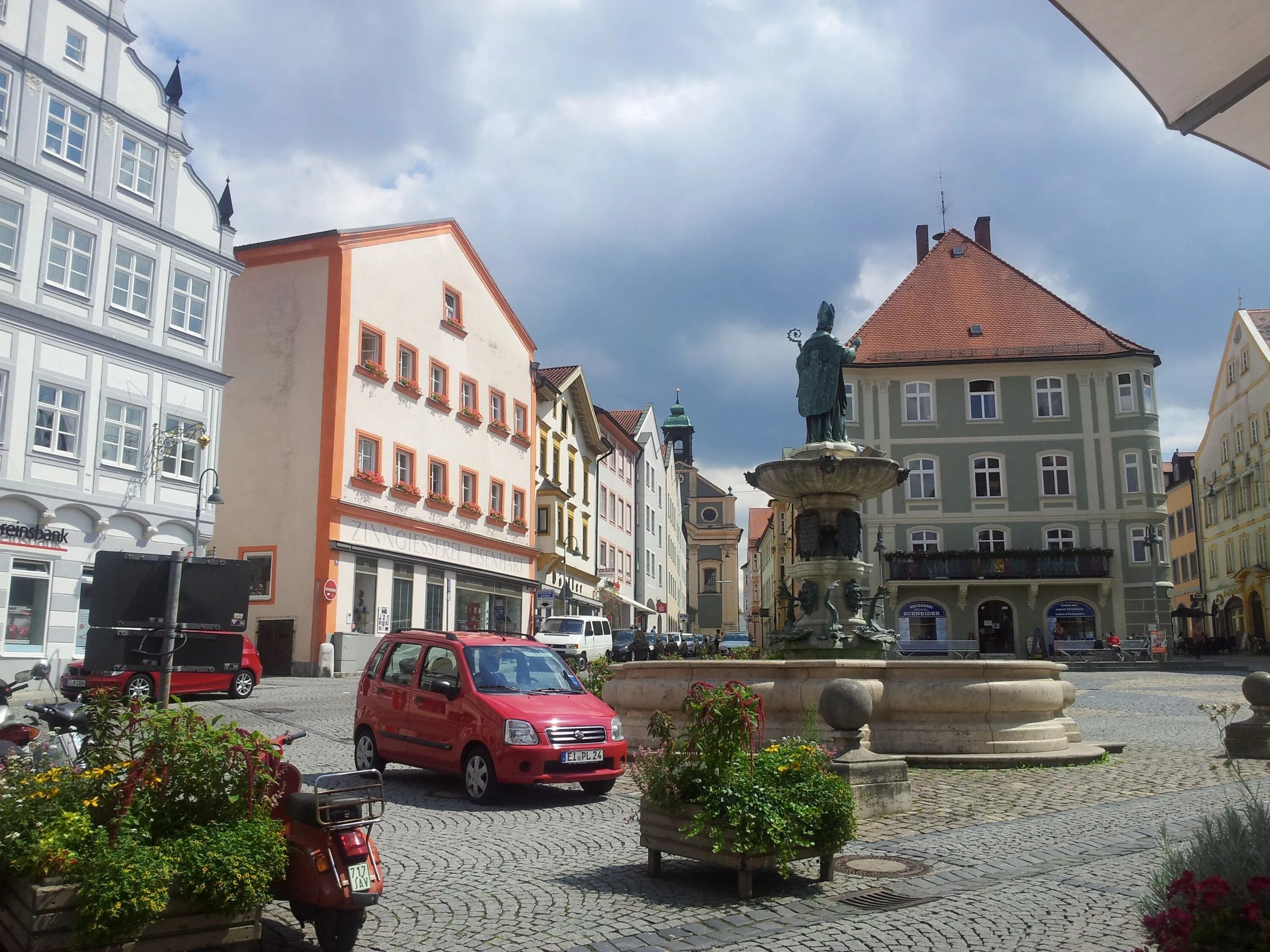 Бавария City Германия. Айхштетт Германия. Хофф город Германия. Айхштетт Германия - фото. Город немцев 5