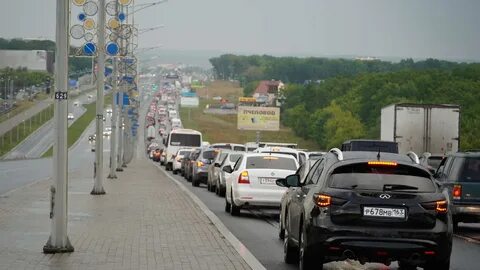 Почему пробка северном