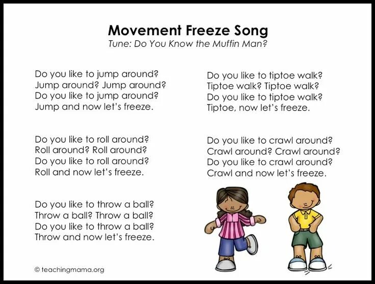 Movement Song. Brain Breaks for Kids. Songs for children. Movement Song for Kids.