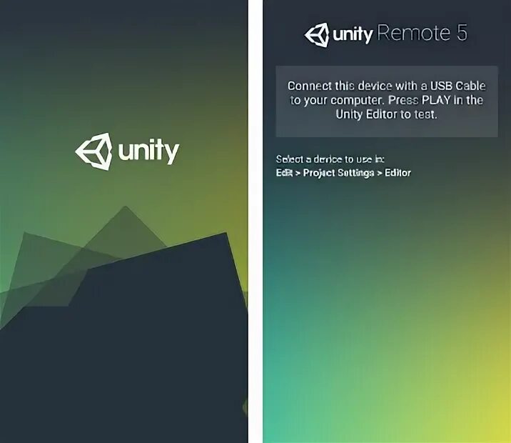 Unity remote 5. Unity remote.