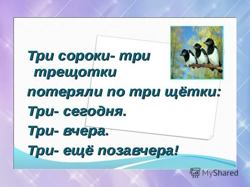 Купить сорок сорок книгу. Три сороки тараторки тараторили на Горке скороговорки. Скороговорка три сороки. Три сороки три трещотки потеряли. 3 Сороки тараторки тараторили на Горке.