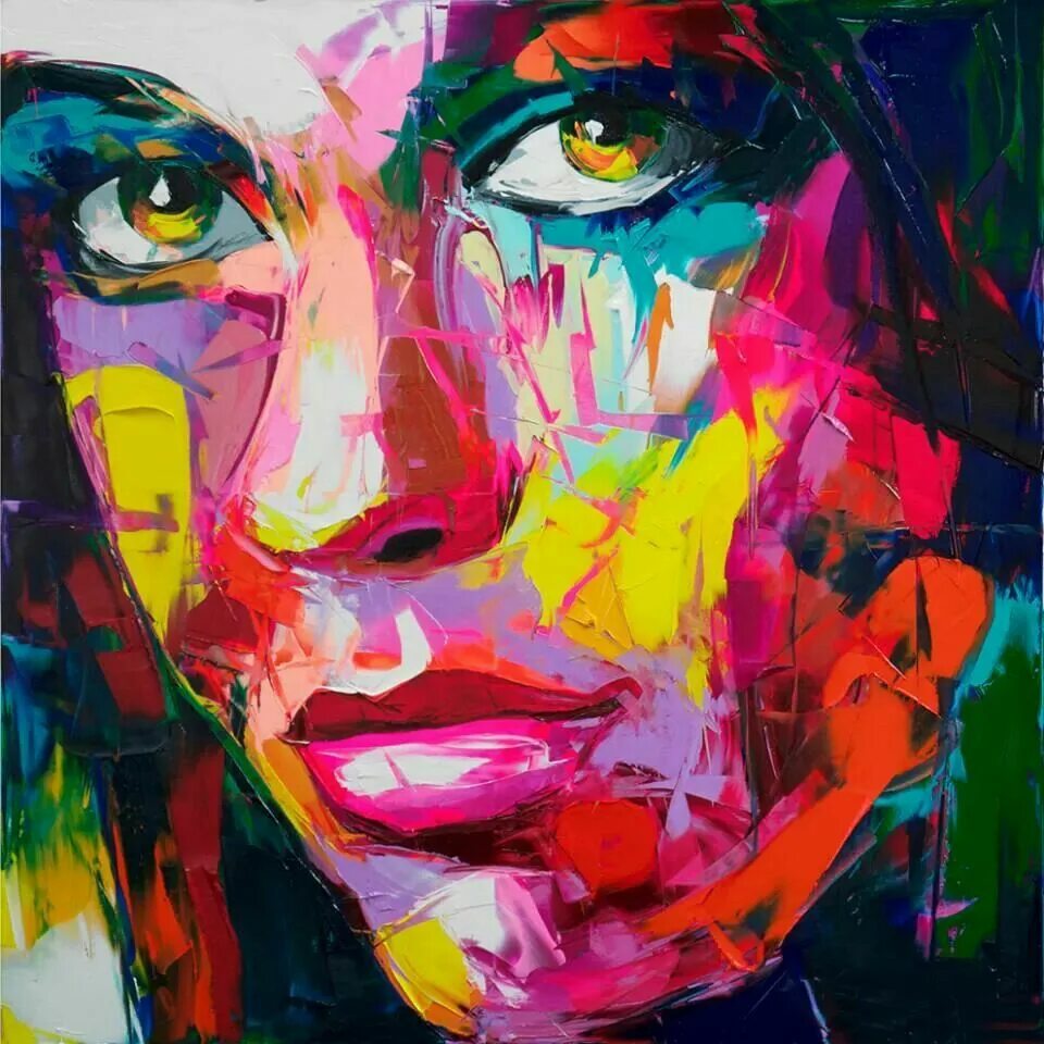 Эмоции в картинах художников. Экспрессия в искусстве. Франсуаза nielly palette knife impression. Экспрессия картины. Франсуаза нилли картины.