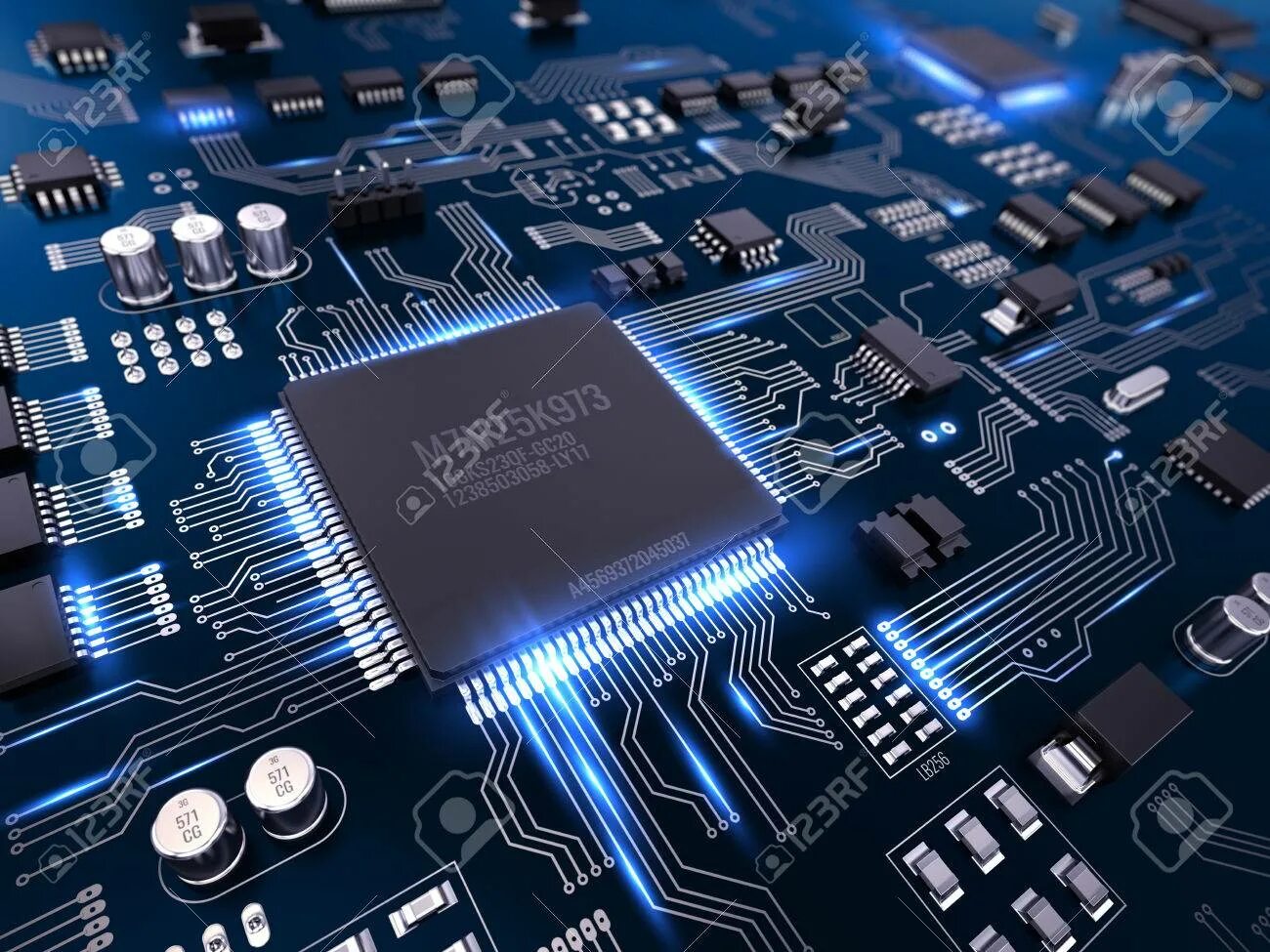Computers and microchips have