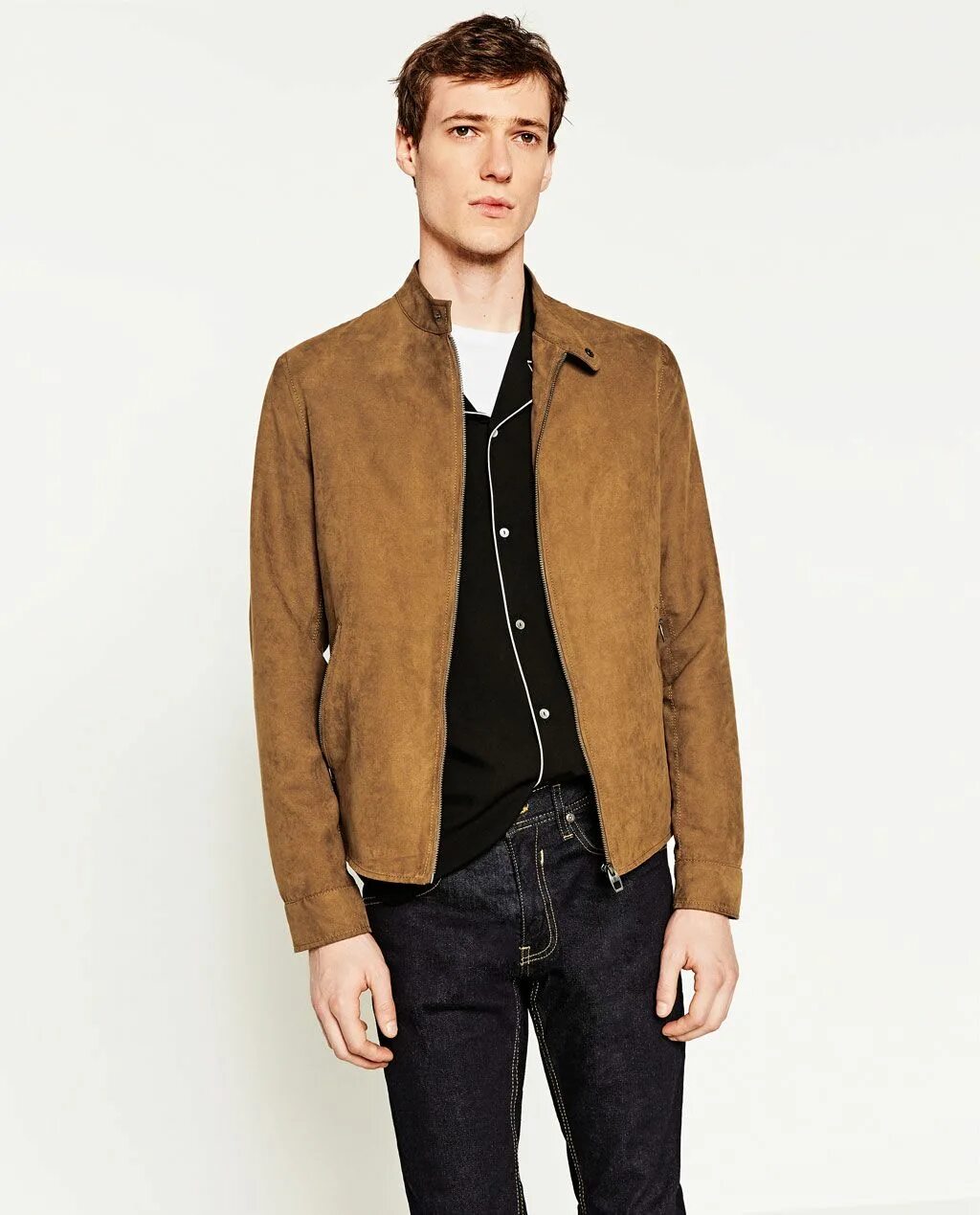 Купить zara мужские. Zara man куртка мужская осенняя. Zara Suede Jacket. Ветровка Zara man. Zara Denim Coat мужская.