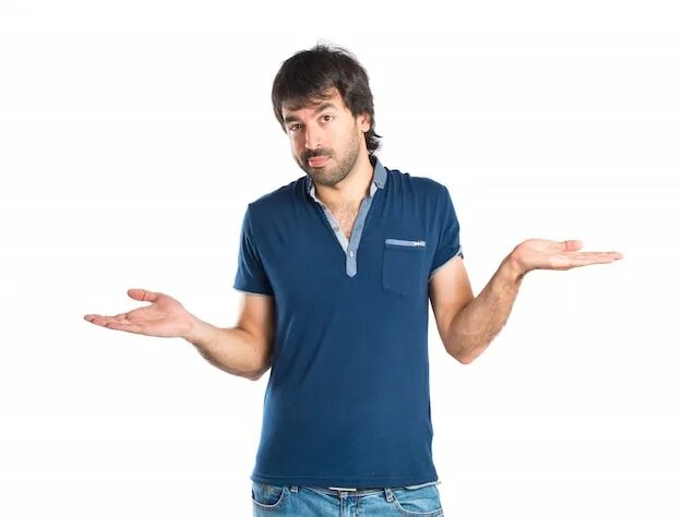 Любознательный парень. Задумчивый человек в очках. Gestrichen. Человек размышляет. Doubting over.