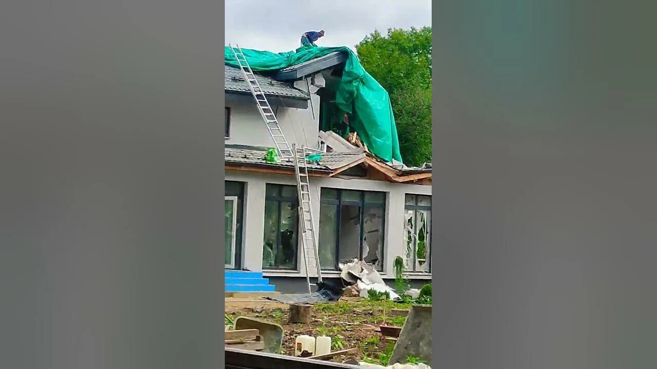 Торопец прилетел дрон