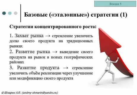 Стратегия захвата рынка