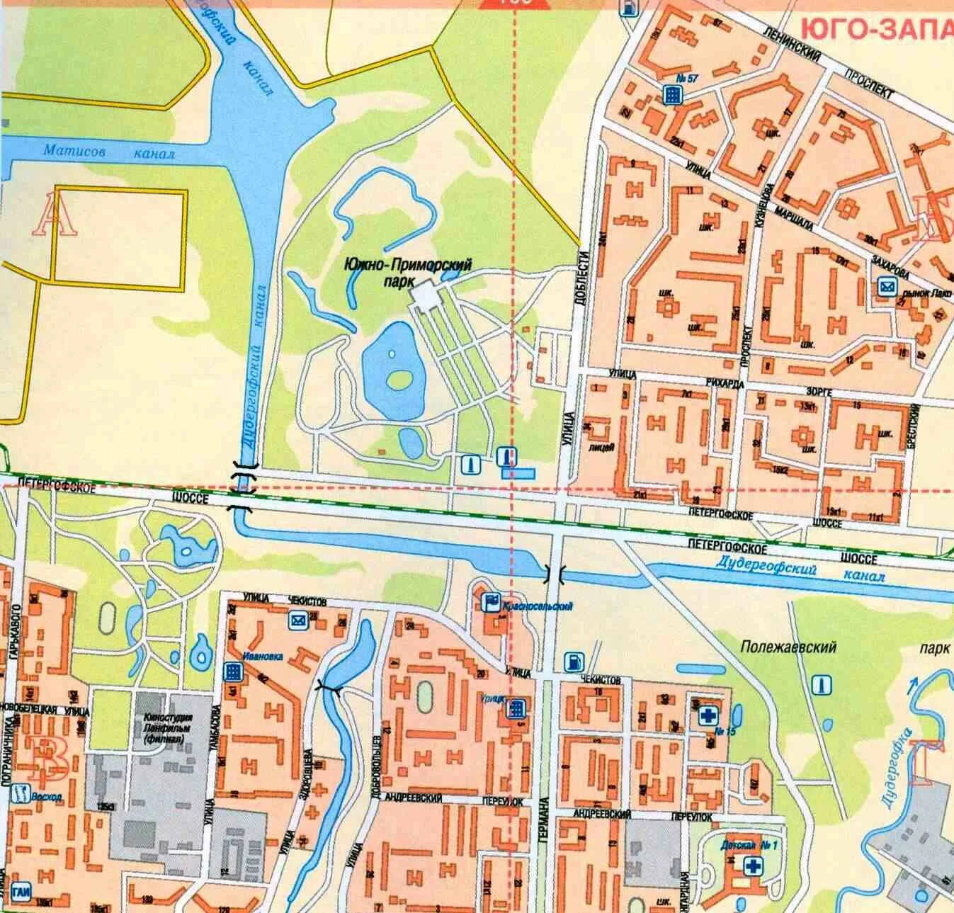 Работа в красносельском районе. Карта Красносельского района Санкт-Петербурга с улицами.