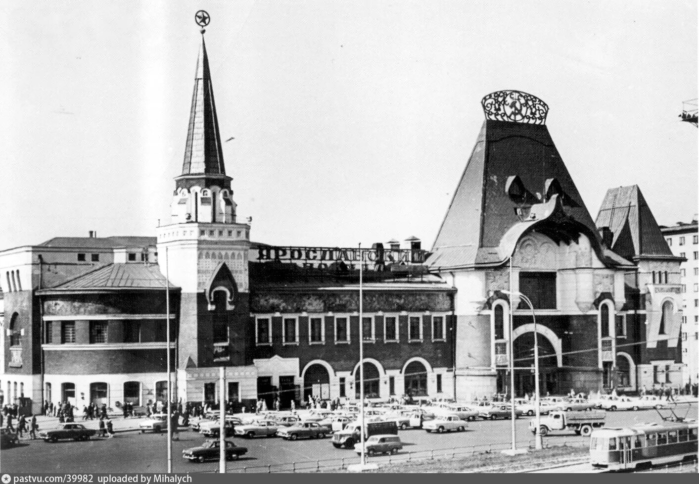 Ф.О. Шехтель. Ярославский вокзал в Москве . 1902–1904.. Ярославский вокзал Архитектор ф Шехтель. Фёдор Осипович Шехтель Ярославский вокзал в Москве. Ярославский вокзал фабрика