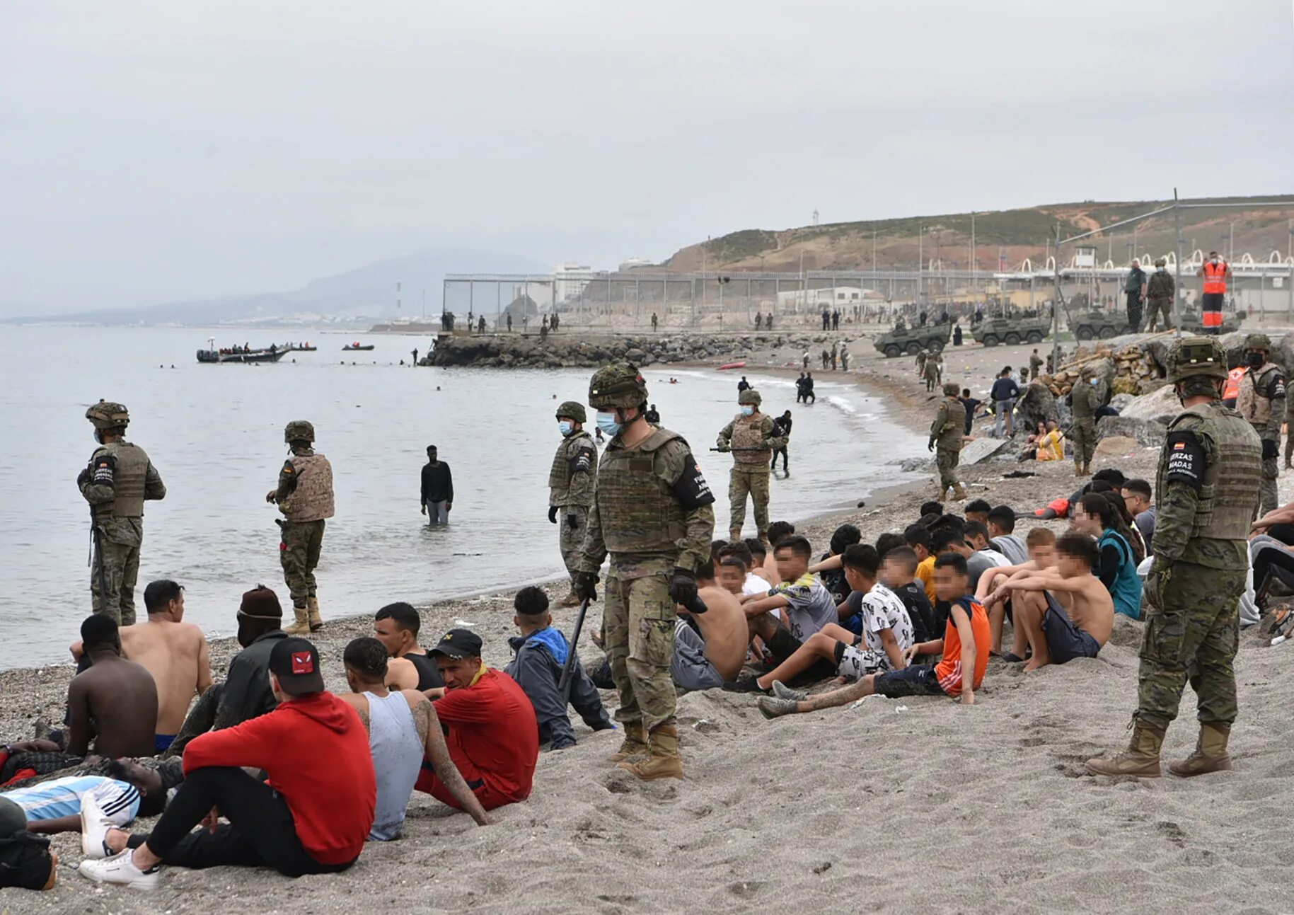 Ceuta Испания. Сеута Марокко. Крепость Сеута. Город Сеута. В испании перевели время