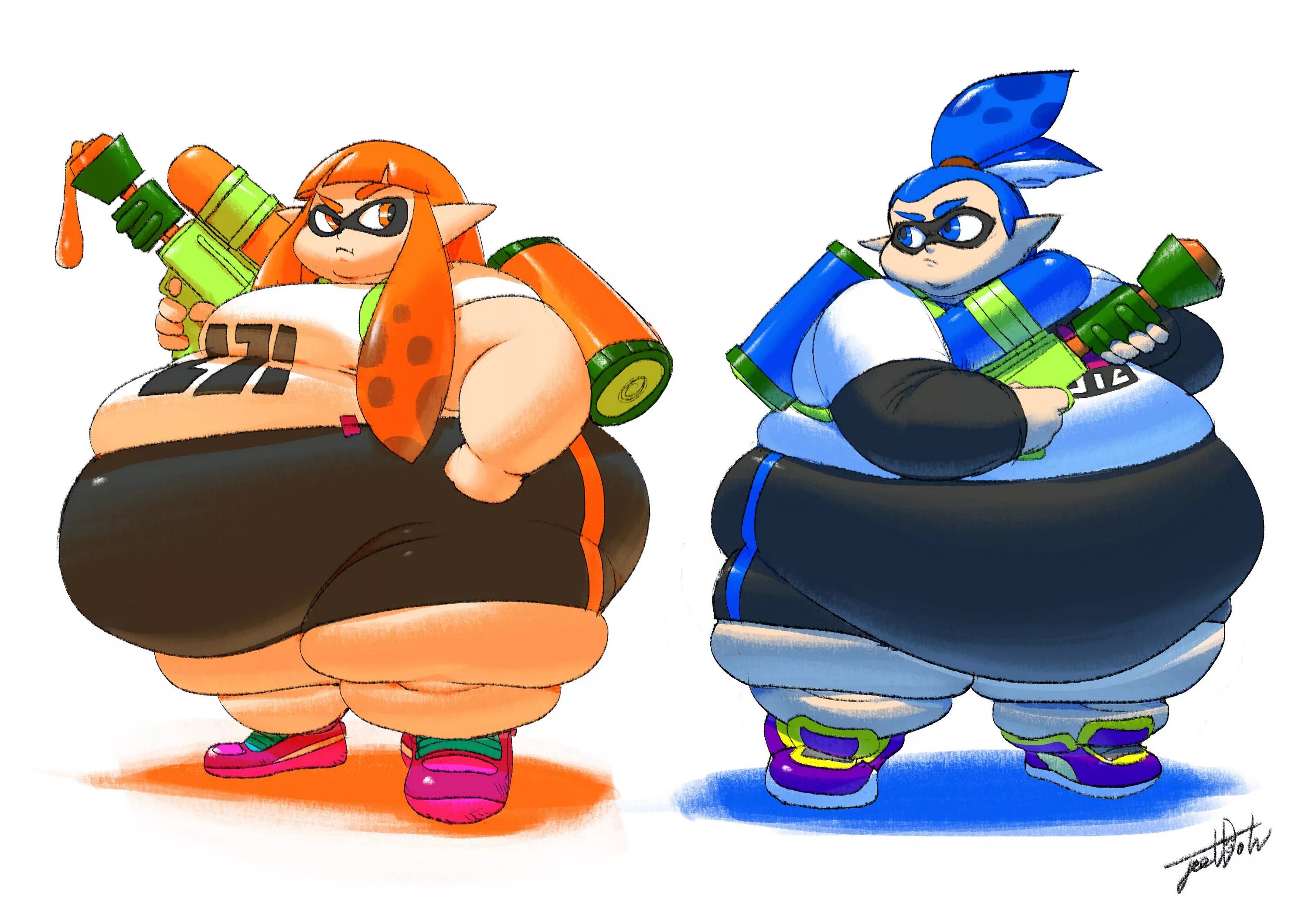34 гёрлфренд. Пенни бравл старс rule 34 penny. Kerfus r34. Рув рисунок. Fat splatoon.