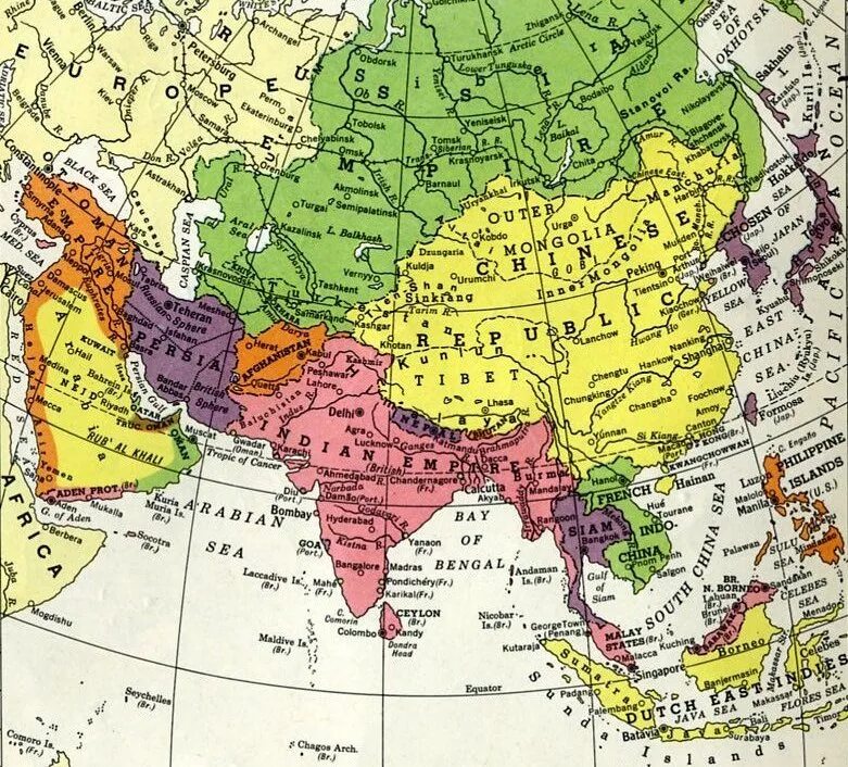 Азия в начале 20. Карта Азии 1914 года. Карта Азии 1800 года. Карта средней Азии 15 века. Карта Азии в начале 20 века.