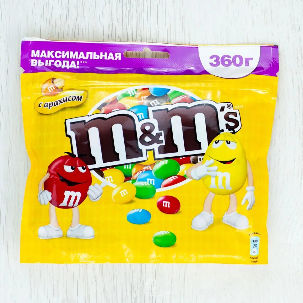 Драже m m s с шоколадом 360г. Драже арахис м&м 360г. M&M"S драже с арахисом, 360г. Драже m&MS С арахисом 360г.