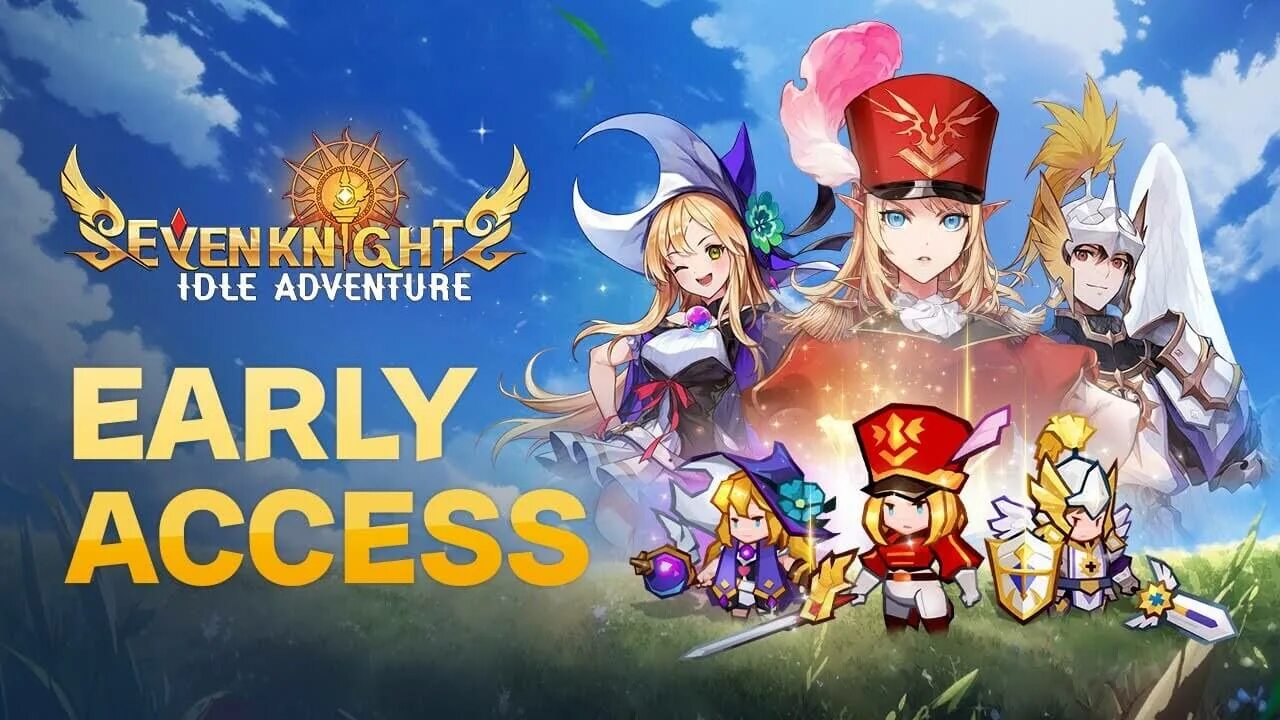 Игра unknown knight idle rpg. Dawn break anime. Император игра андроид. Seven knights. Seven knights.
