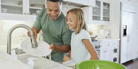 Mum is in the kitchen