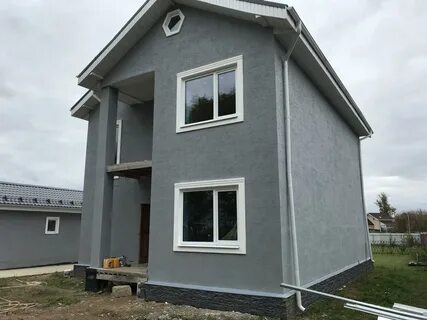 Дом под штукатурку