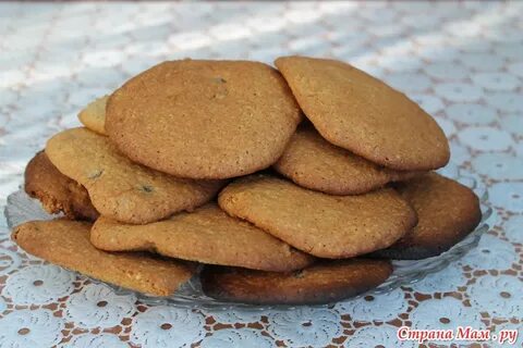 Печенье домашнее из геркулеса рецепт