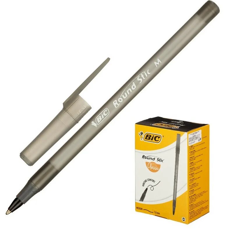 Ручка шариковая BIC раунд стик черная, 920568, 0, 4 мм. Ручка шариковая BIC Round Stic Classic. Round Stick ручка BIC. Шариковые ручки BIC Round Stick. Ручка bic round