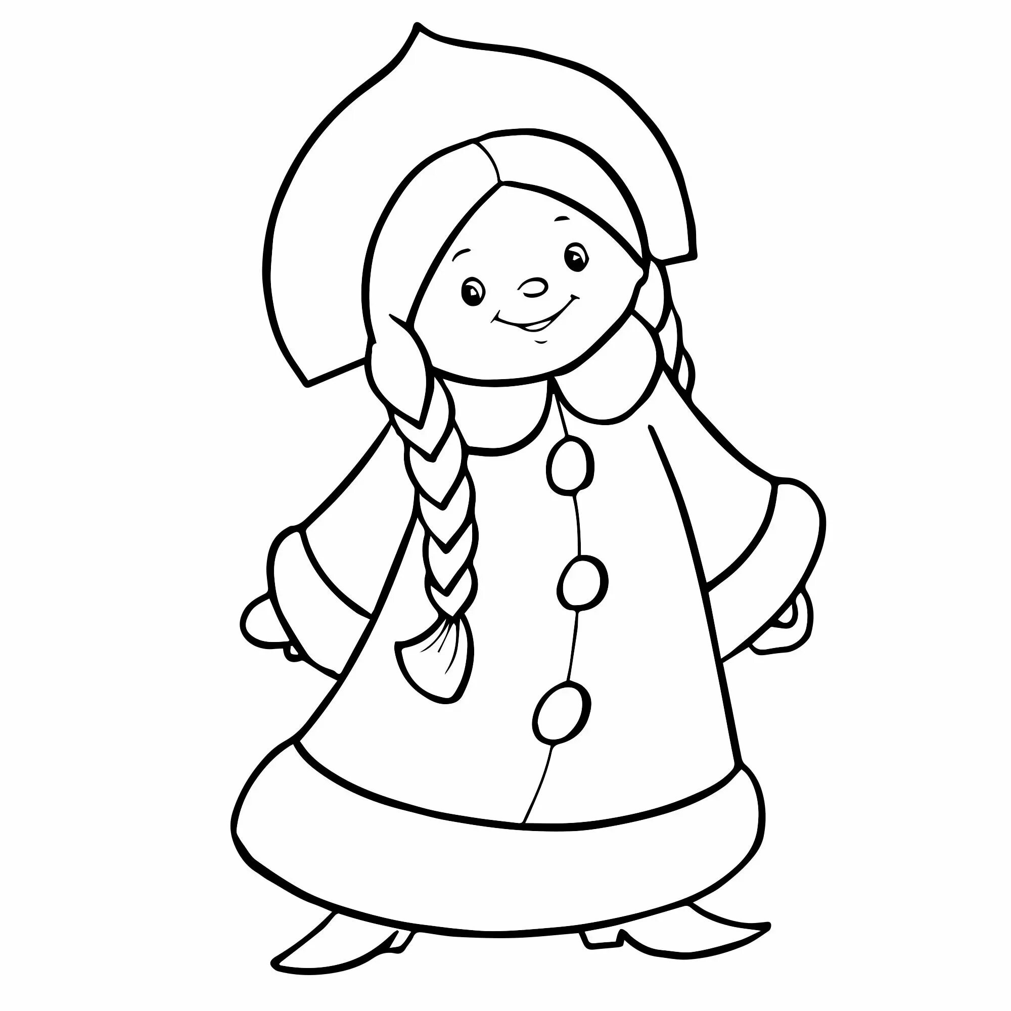 Снегурочка для срисовки для детей. Снегурка легкая. Снегурочка рисование для детей. Ура снег. Снегурка легкая.