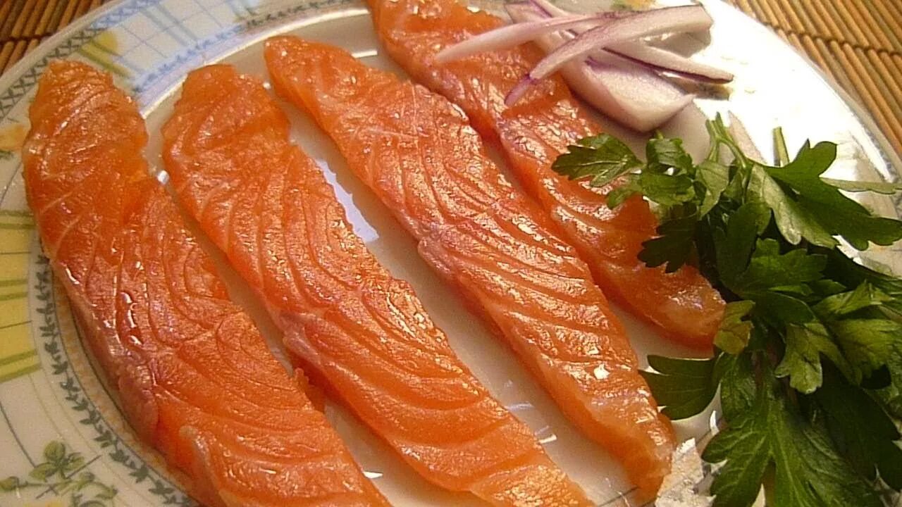 Как приготовить слабосоленую семгу