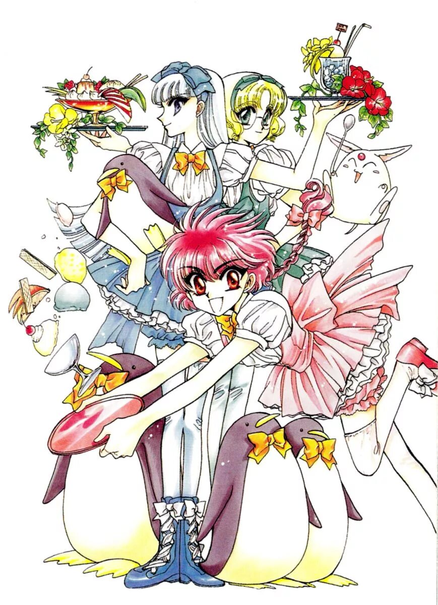 Манга бумажный цветок 79. Magic Knight Rayearth. Magic Knight Rayearth Манга.