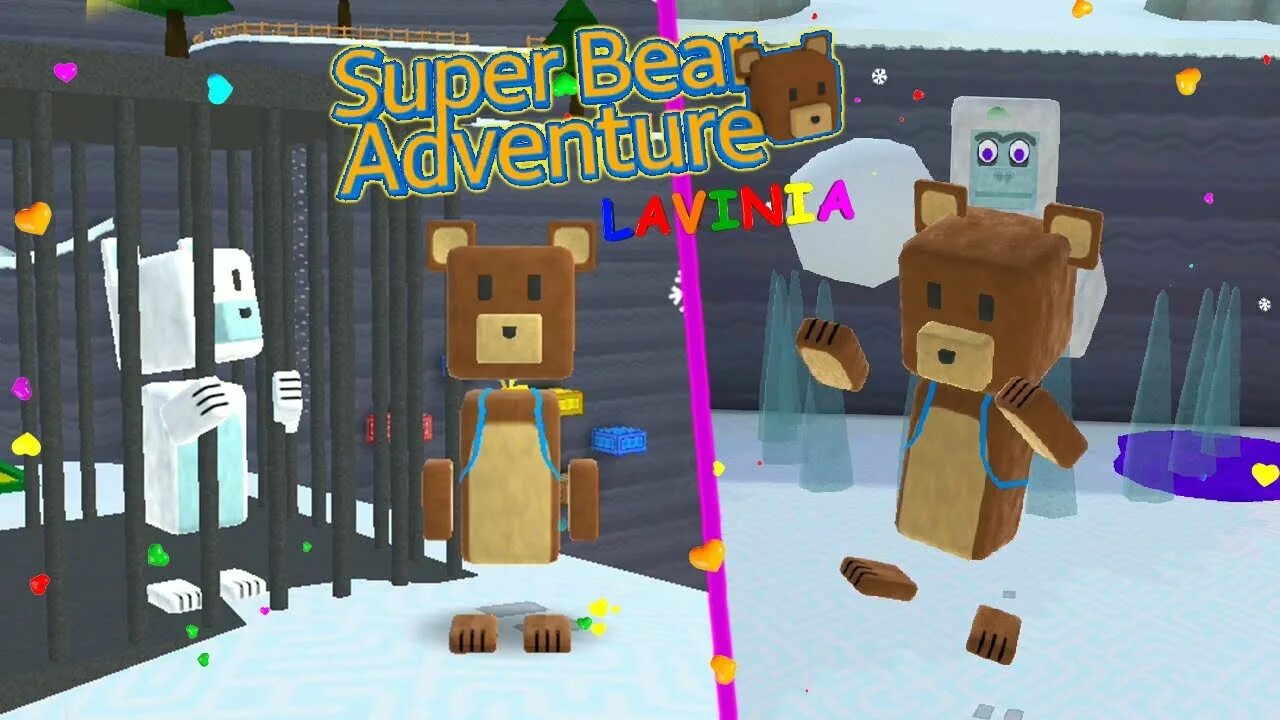 Обновить super bear adventure. Игра super Bear Adventure. Супер Беар Адвентурес 2. [3d- платформер] super Bear Adventure рюкзак. Лавиния супер Беар адвенчер.