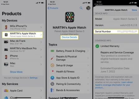 Как отвязать watch от iphone
