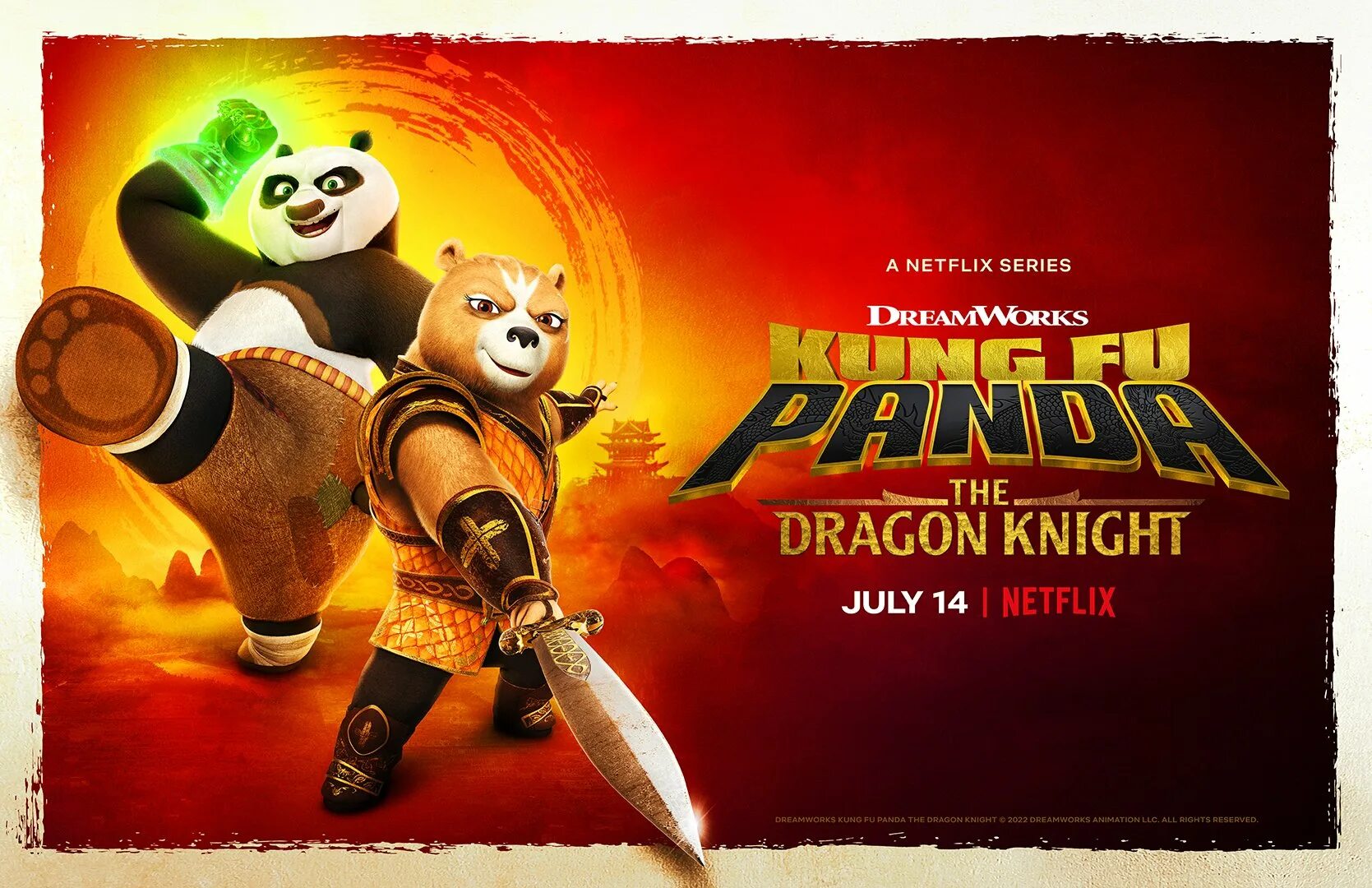 Kung fu panda 4 in english