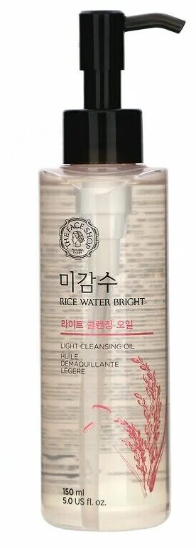 Cleansing light. The face shop - Rice Water Bright Light Cleansing Oil. Rice Water Light Cleansing. Bright Water.
