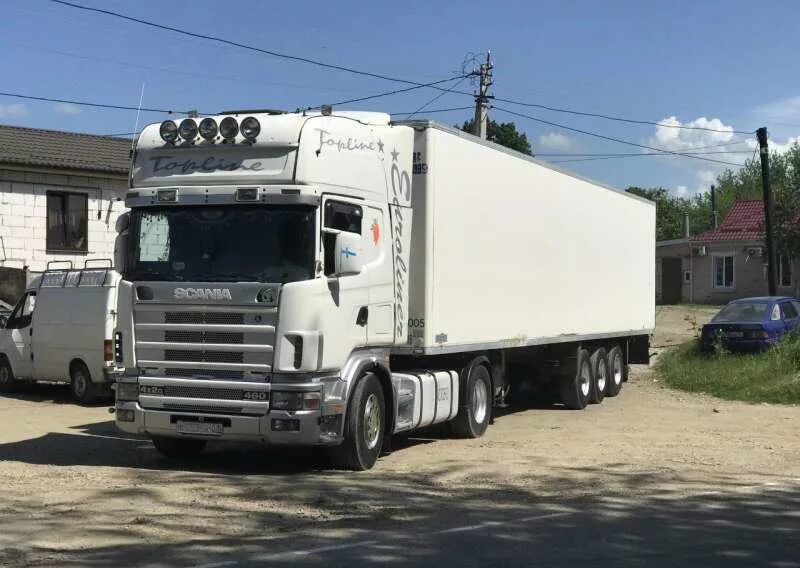 Скания r144. Сцепка Скания s440. Скания 124l 6х2 сцепка. Скания 124 с полуприцепом реф.