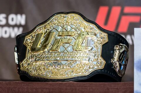 Пояс чемпиона ufc