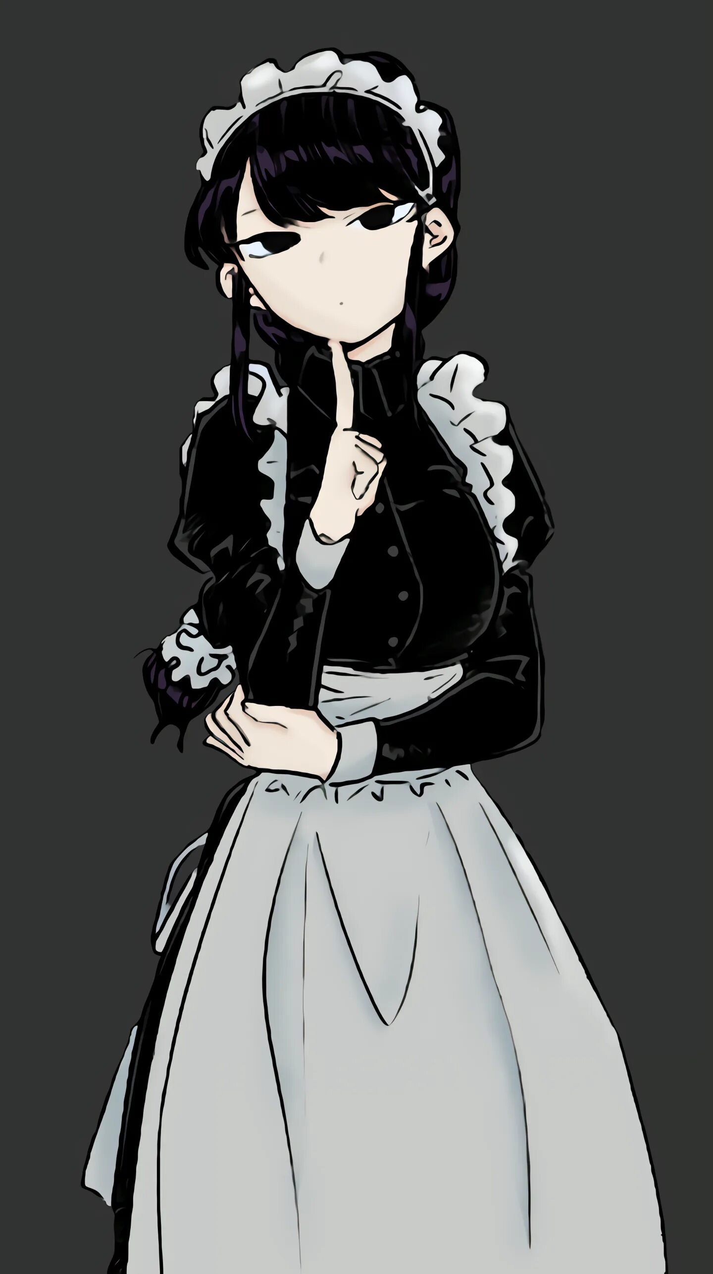 Сюко коми. Komi shouko горничная. коми шоуко горничная. сёко коми. komi-san wa горничная.