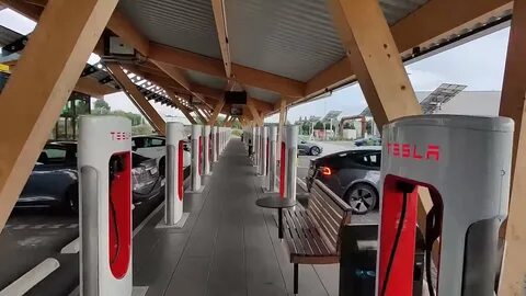 Зарядные станции tesla