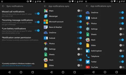 Поддержка android приложений в windows
