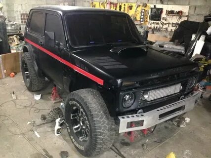 Нива без капота