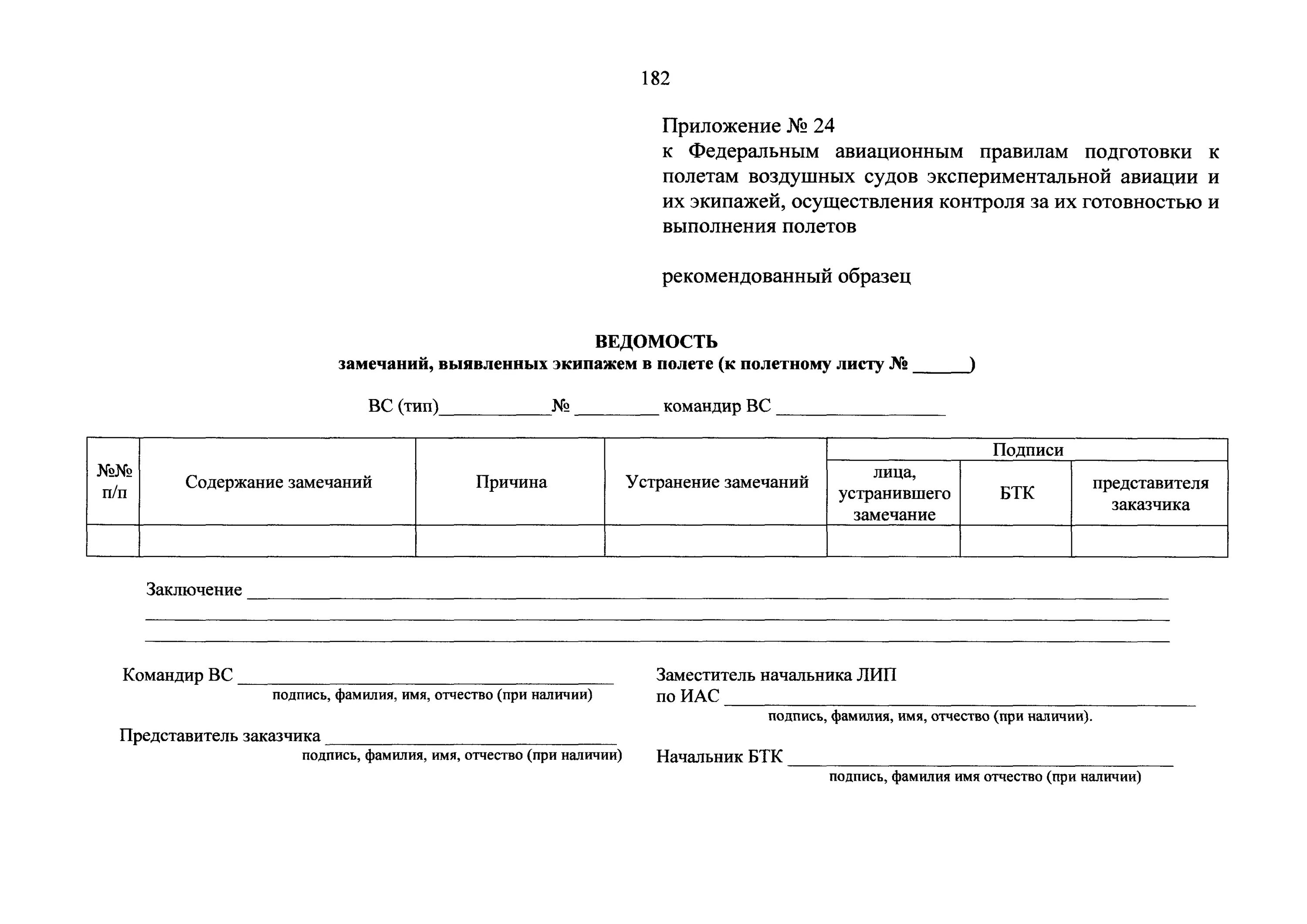Акт устранения недостатков образец