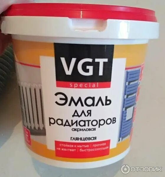 Краска для радиатора V33 Реновация слоновая кость 0.5 л купить в Рязани: цены,