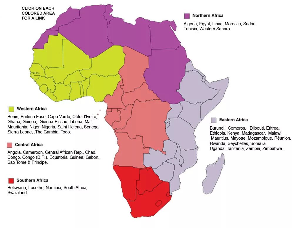 Субрегионы Африки границы. Субрегионы Африки на карте. Западная Африка на карте Африки. Деление Африки. Крупнейшая по площади страна центральной африки