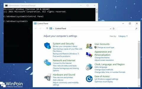 Панель cmd